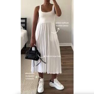 Aritzia Wilfred White Market Dress XXS